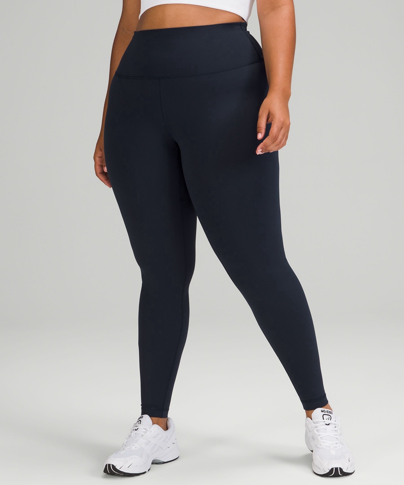 Lululemon Leggings Dame Marineblå | 40179-WSKP