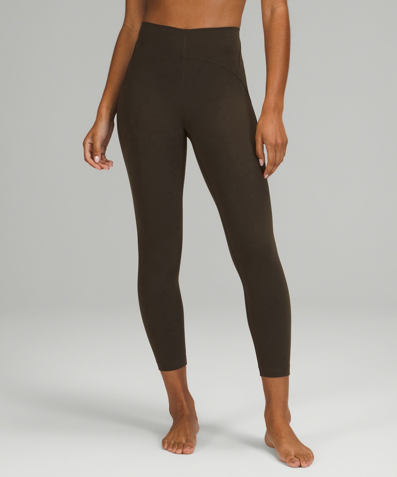 Lululemon Leggings Dame Mørke Olivengrønne | 06415-JOZP