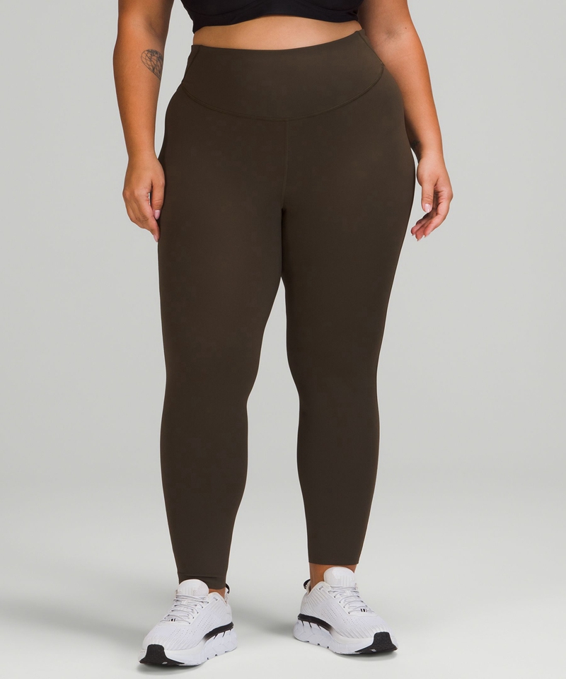 Lululemon Leggings Dame Mørke Olivengrønne | 31480-SXOC