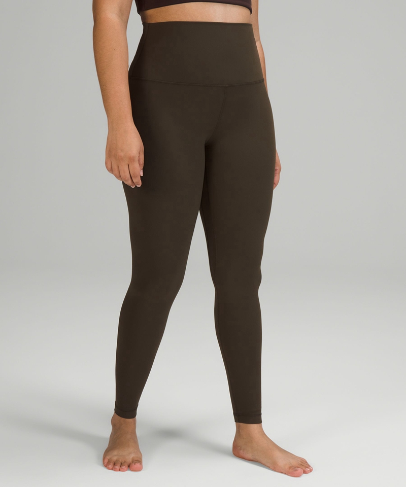 Lululemon Leggings Dame Mørke Olivengrønne | 63579-HIXE