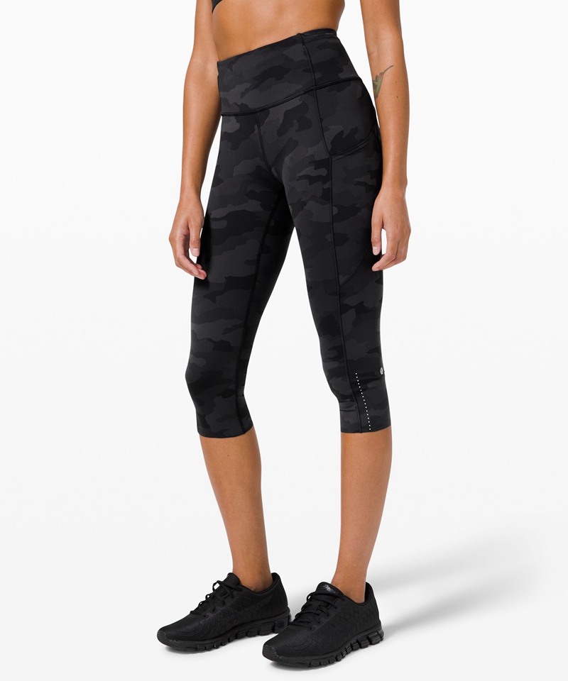 Lululemon Leggings Dame Svarte | 07653-BDHJ