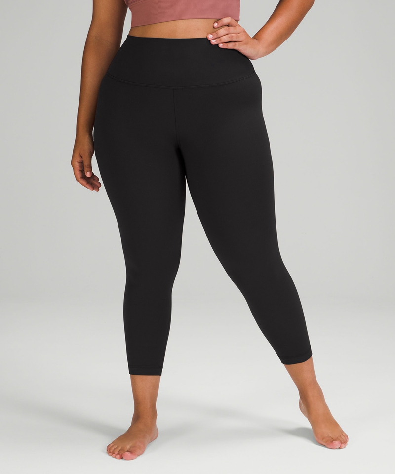 Lululemon Leggings Dame Svarte | 14058-ZOUA