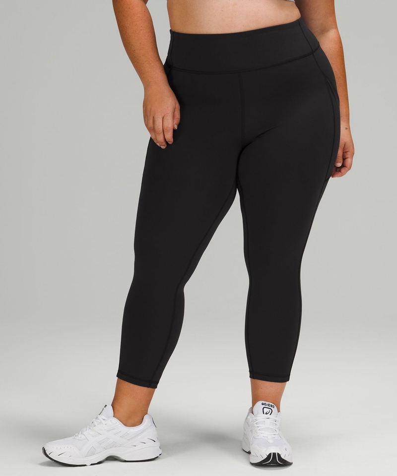 Lululemon Leggings Dame Svarte | 24019-UMGW