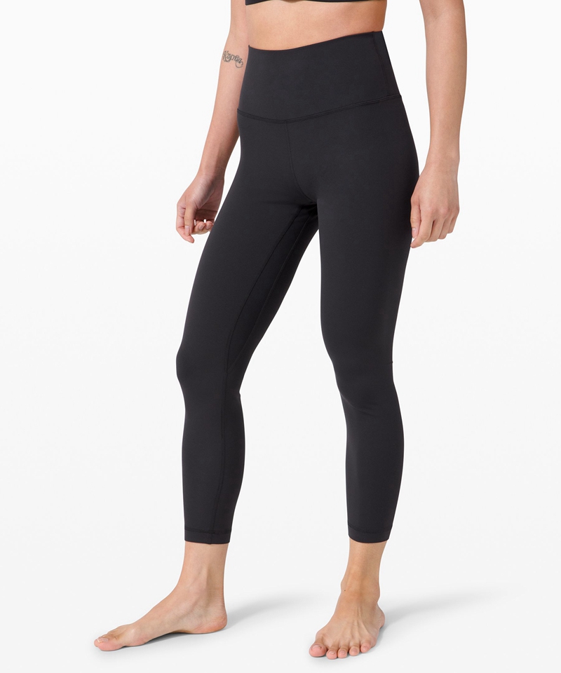 Lululemon Leggings Dame Svarte | 28043-QULB