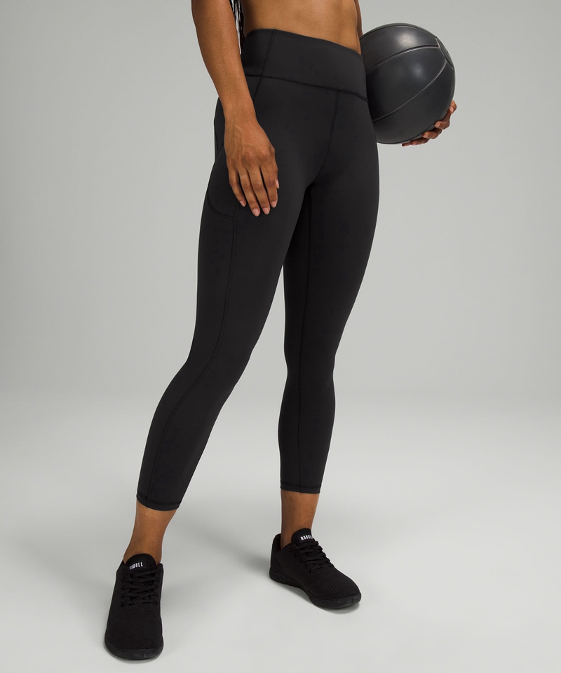 Lululemon Leggings Dame Svarte | 34850-RYKD