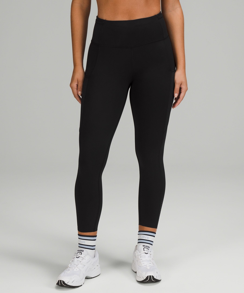 Lululemon Leggings Dame Svarte | 70628-UBFO
