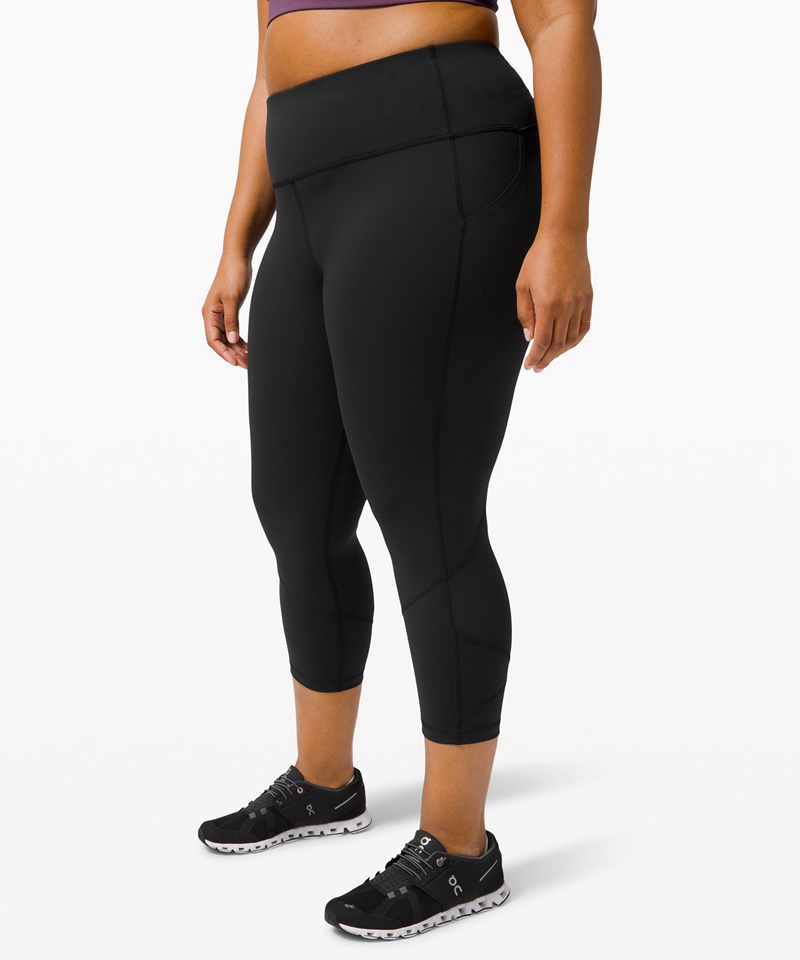 Lululemon Leggings Dame Svarte | 85046-HMQO