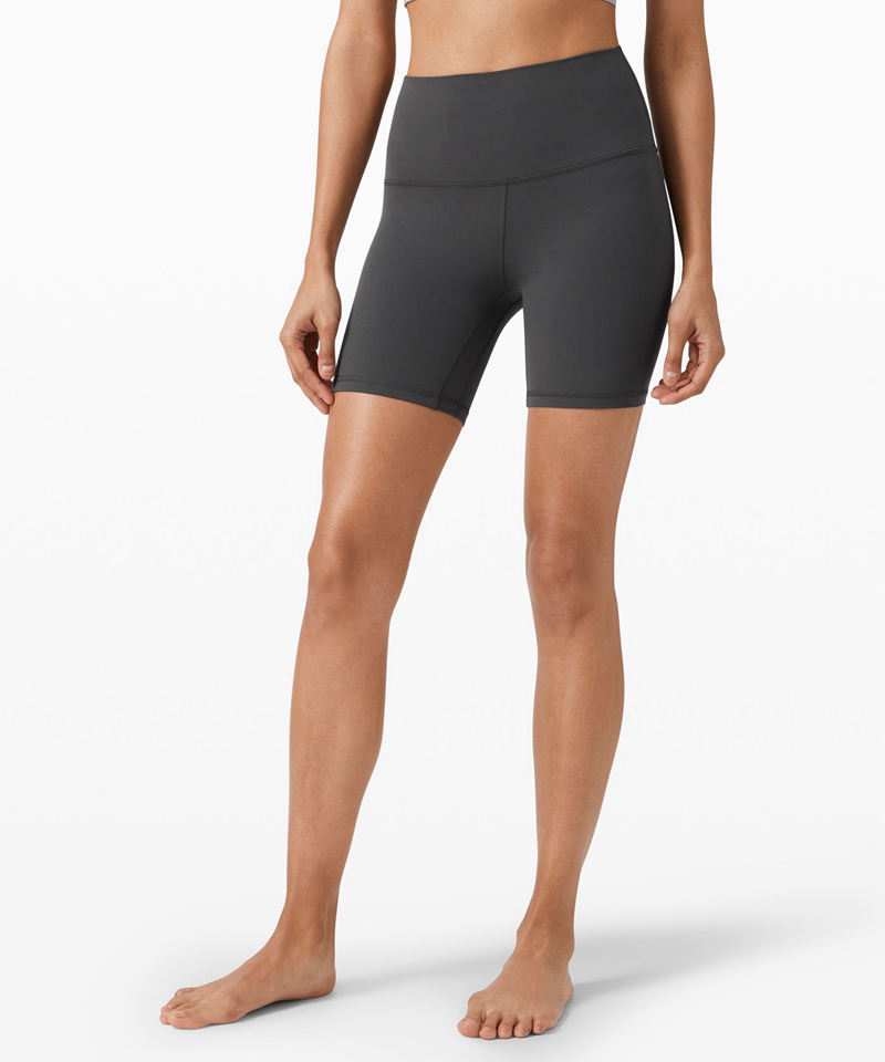 Lululemon Shorts Dame Dyp Grå | 54976-BEDY