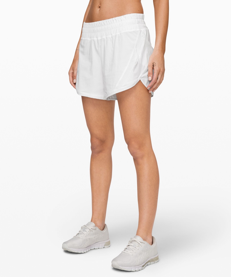 Lululemon Shorts Dame Hvite | 65130-SQRK