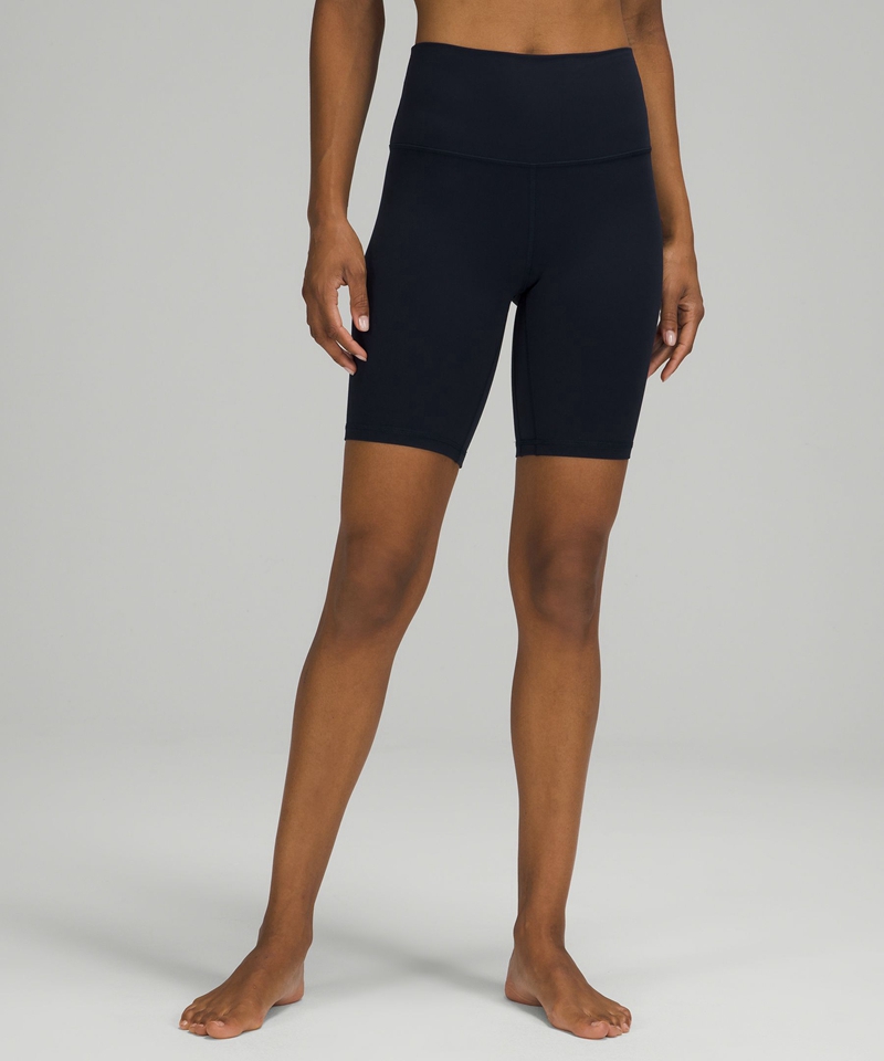 Lululemon Shorts Dame Marineblå | 36094-CDFS