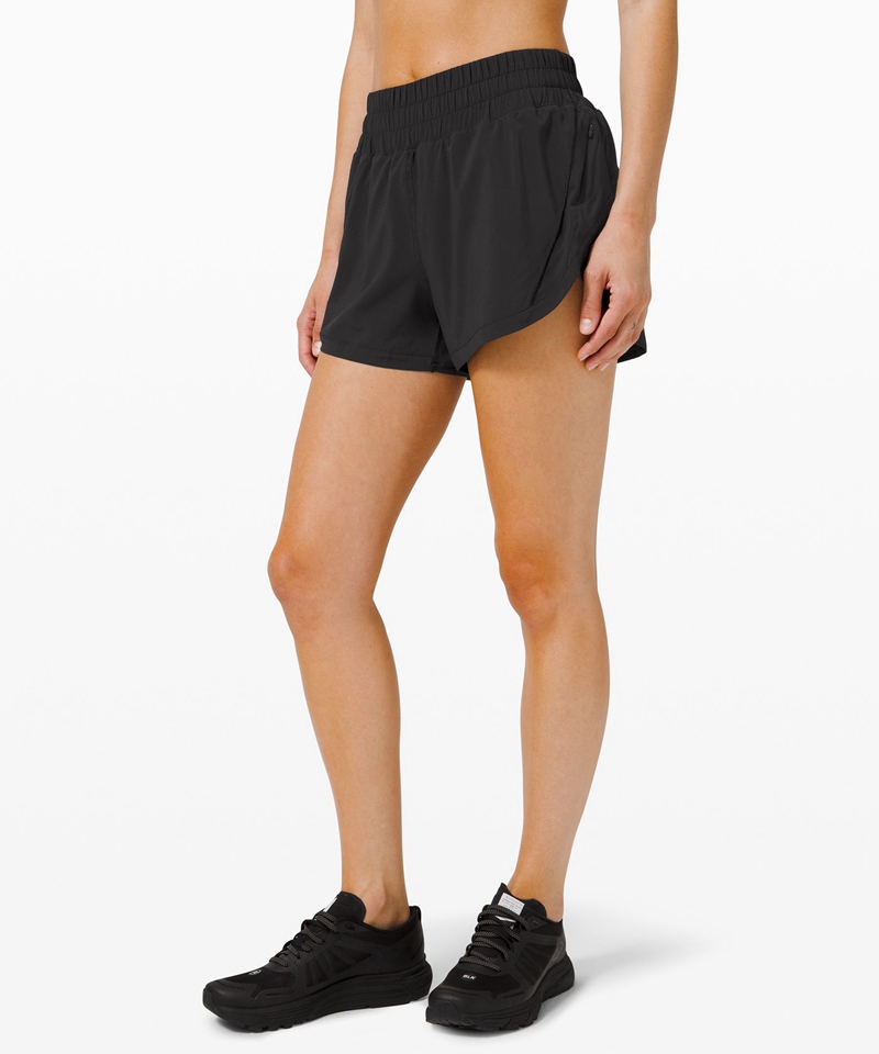Lululemon Shorts Dame Svarte | 06197-NJLV