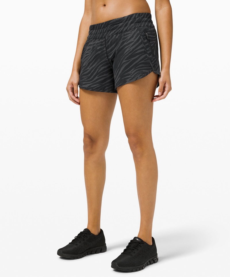 Lululemon Shorts Dame Svarte | 17684-JFES