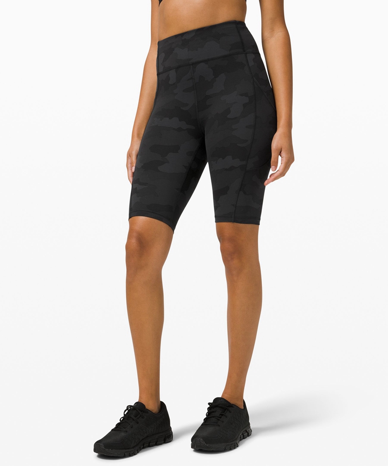 Lululemon Shorts Dame Svarte | 20375-YMTF