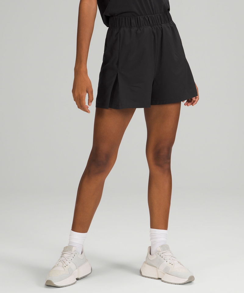 Lululemon Shorts Dame Svarte | 74201-GIJY