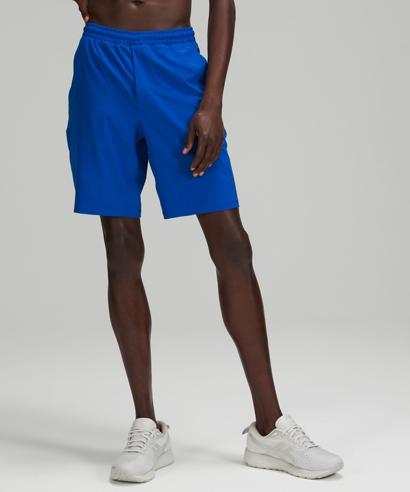 Lululemon Shorts Herre Blå | 92813-GKOV