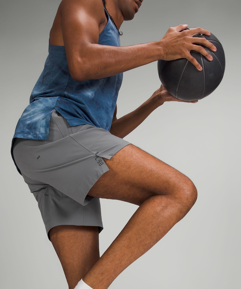 Lululemon Shorts Herre Grå | 12305-WPOX