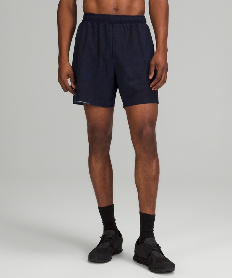 Lululemon Shorts Herre Marineblå | 67809-MYFD