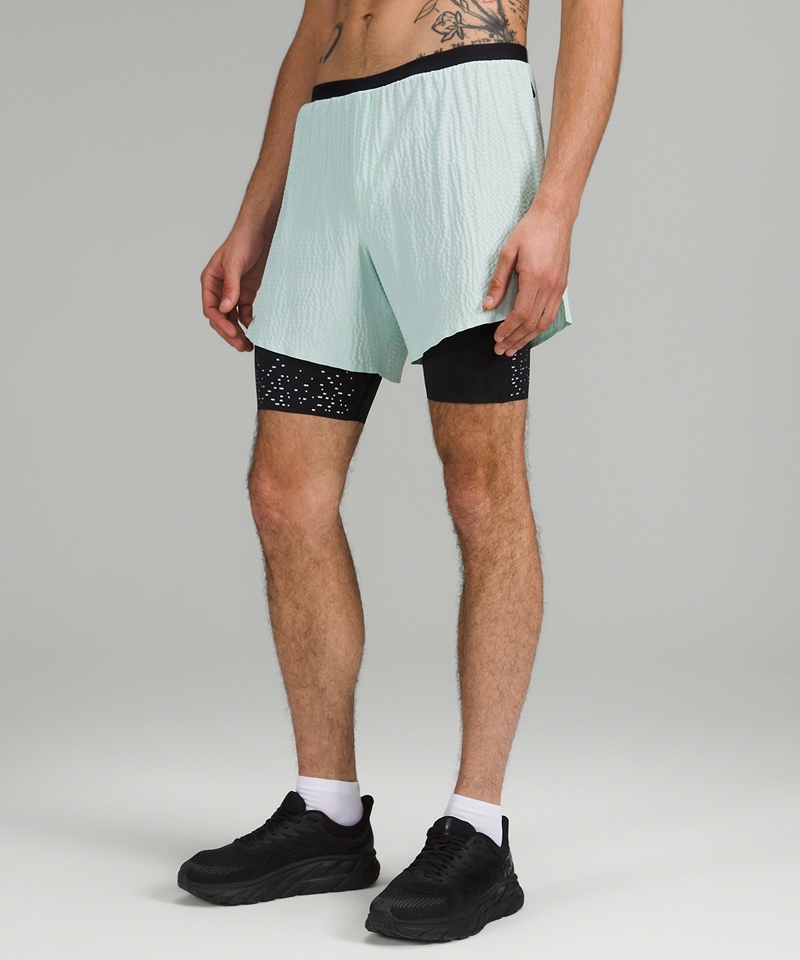 Lululemon Shorts Herre Mint | 80934-HJCN