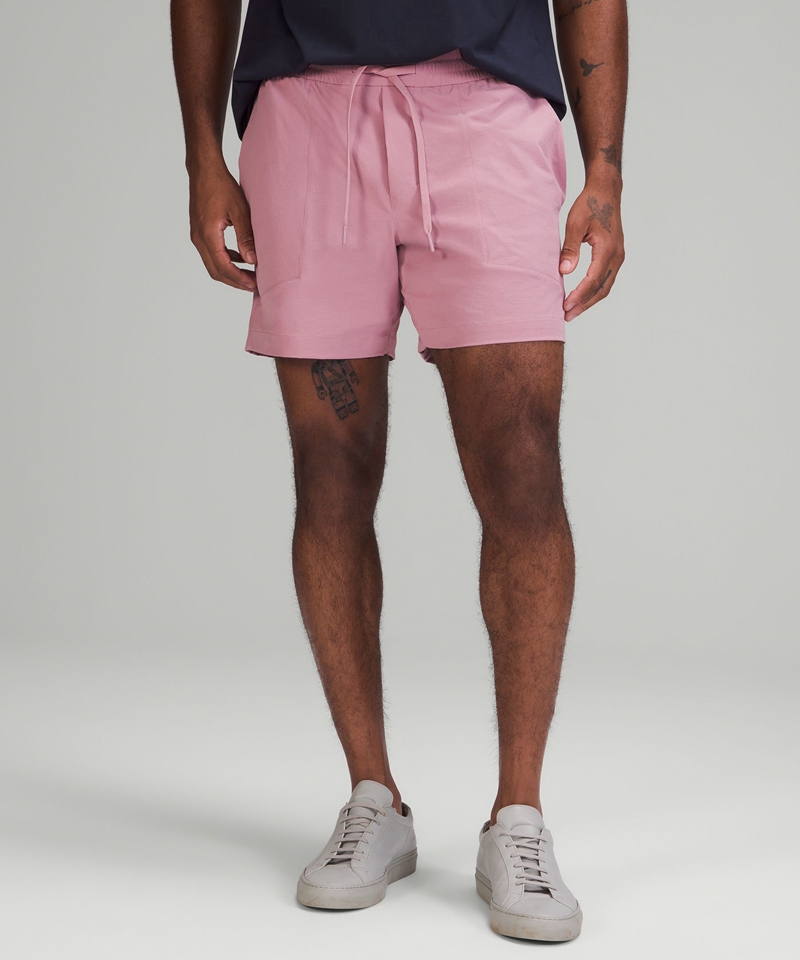Lululemon Shorts Herre Rosa | 46570-SCPI
