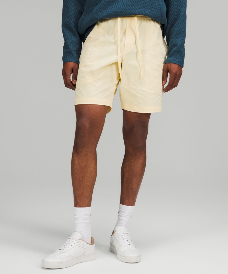 Lululemon Shorts Herre Sitron | 57604-DRXU