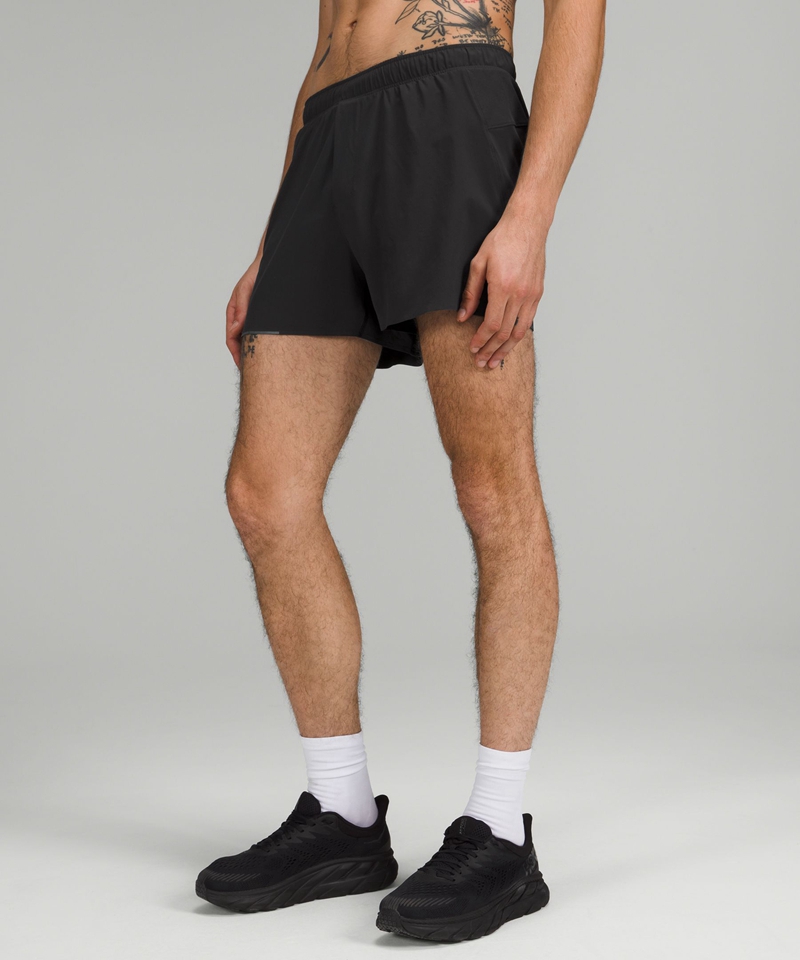 Lululemon Shorts Herre Svarte | 01359-EMQD