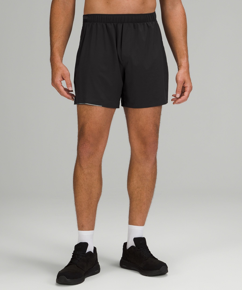 Lululemon Shorts Herre Svarte | 69581-RHJT