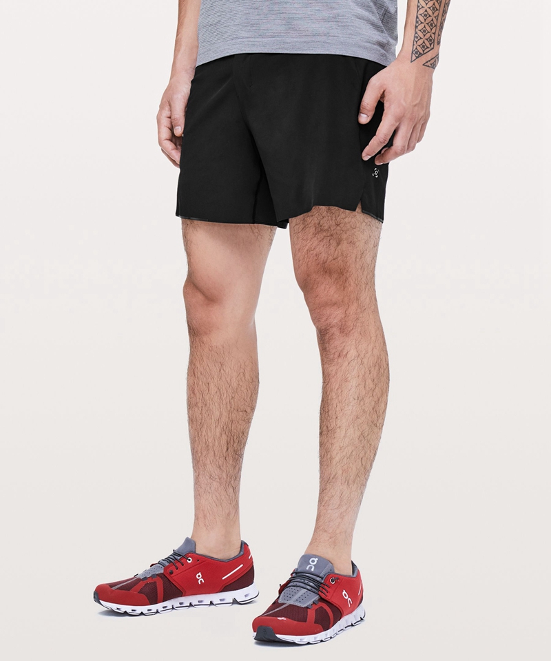 Lululemon Shorts Herre Svarte | 79513-VBXL