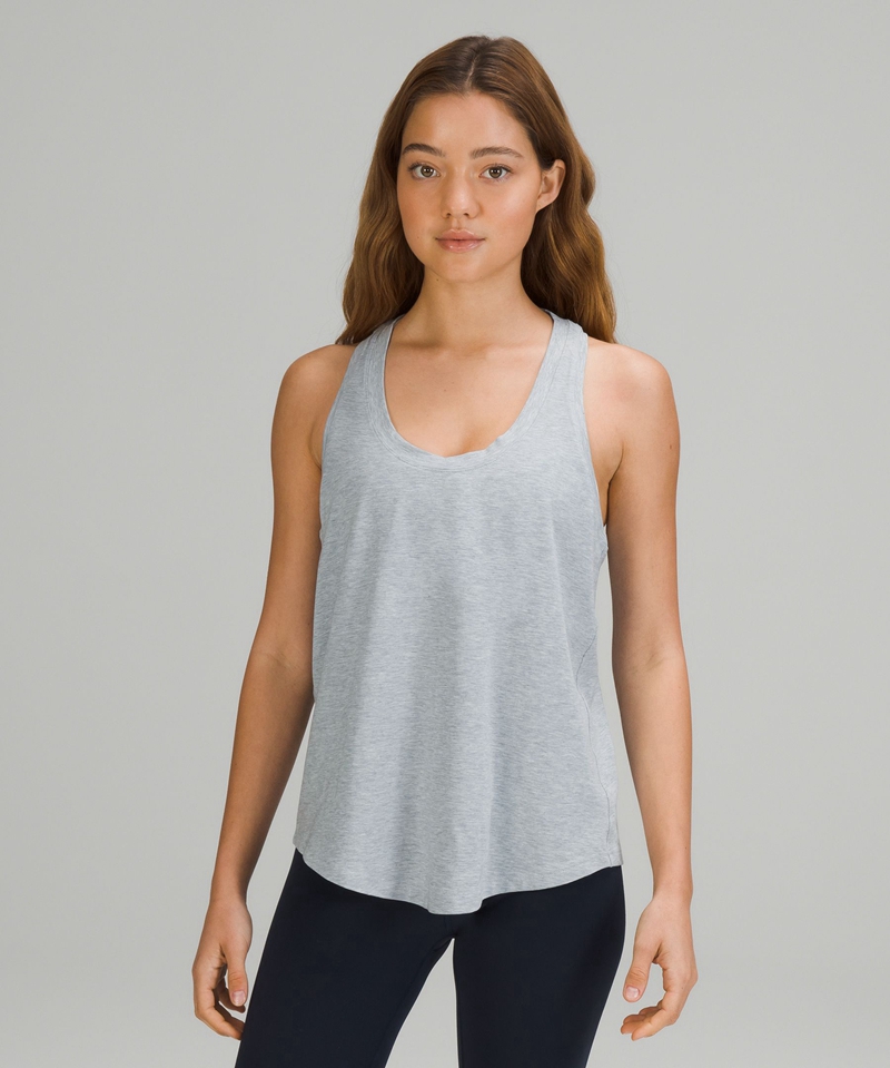 Lululemon Singlet Dame Grå | 58209-VHRA