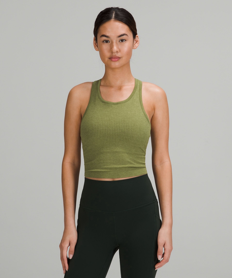 Lululemon Singlet Dame Grønn | 20537-OBNP