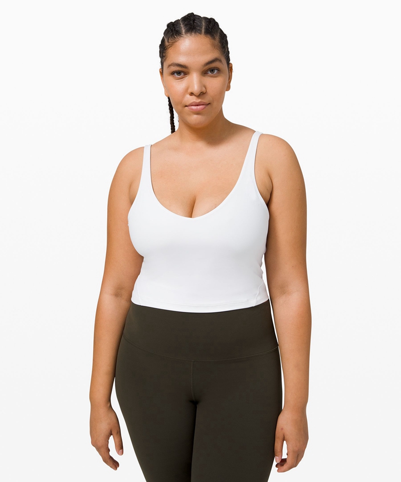 Lululemon Singlet Dame Hvite | 21834-SCWU