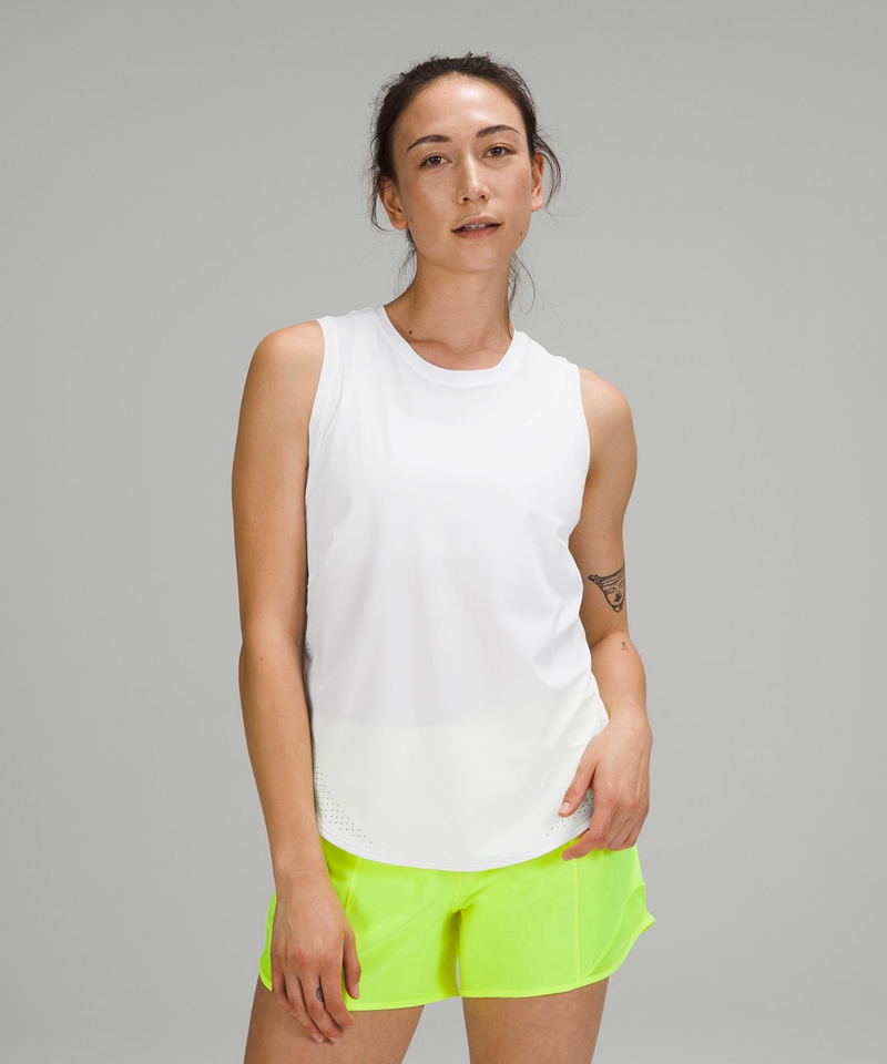 Lululemon Singlet Dame Hvite | 71086-IEZT