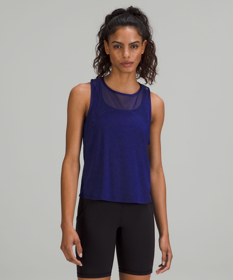 Lululemon Singlet Dame Kongeblå | 28359-NSZO