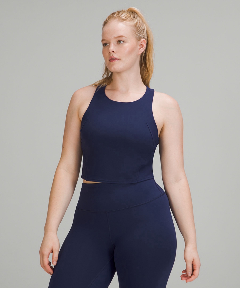 Lululemon Singlet Dame Marineblå | 40986-EDFM