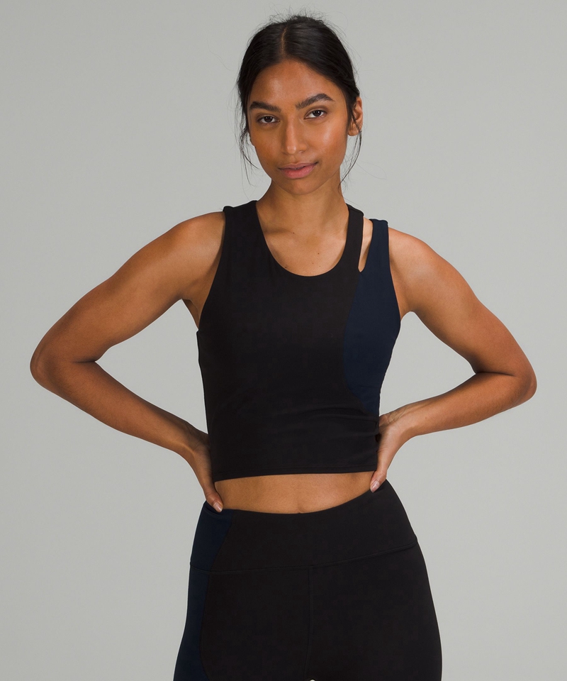 Lululemon Singlet Dame Marineblå | 71952-HFOQ