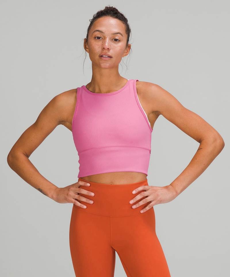Lululemon Singlet Dame Rosa | 29684-ZQIW