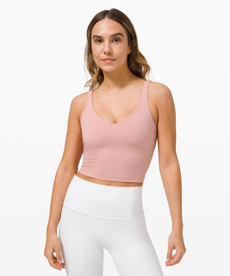 Lululemon Singlet Dame Rosa | 51048-EXCH