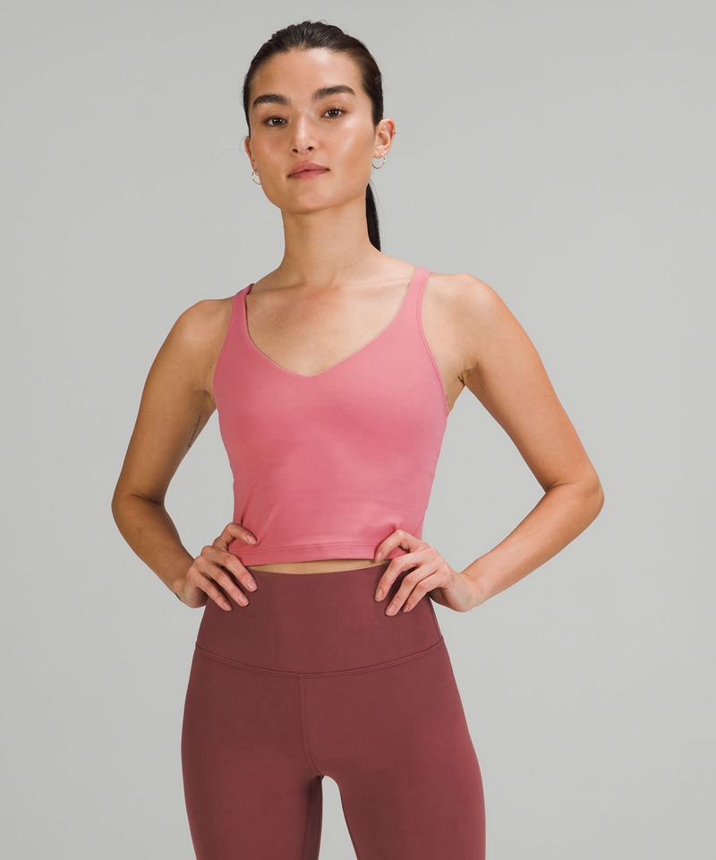 Lululemon Singlet Dame Rosa | 87431-IVTY