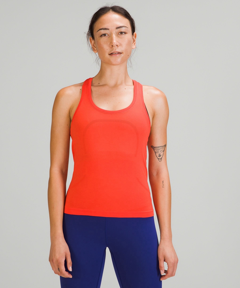 Lululemon Singlet Dame Rød | 35248-KUDZ