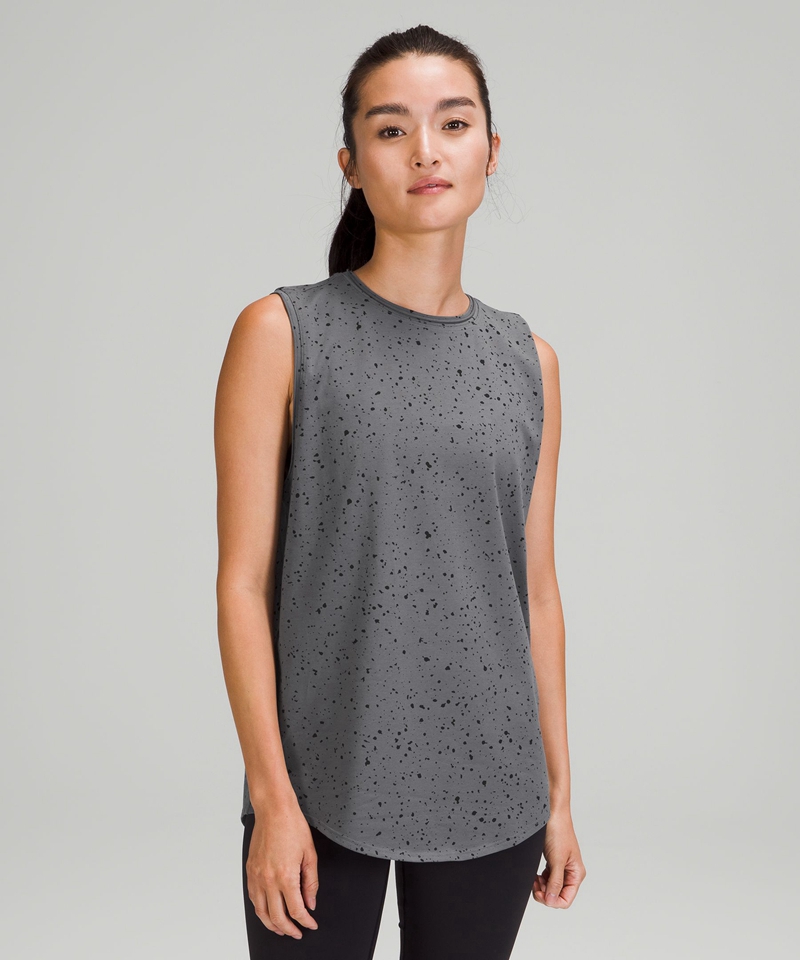 Lululemon Singlet Dame Svarte | 81430-SNUF