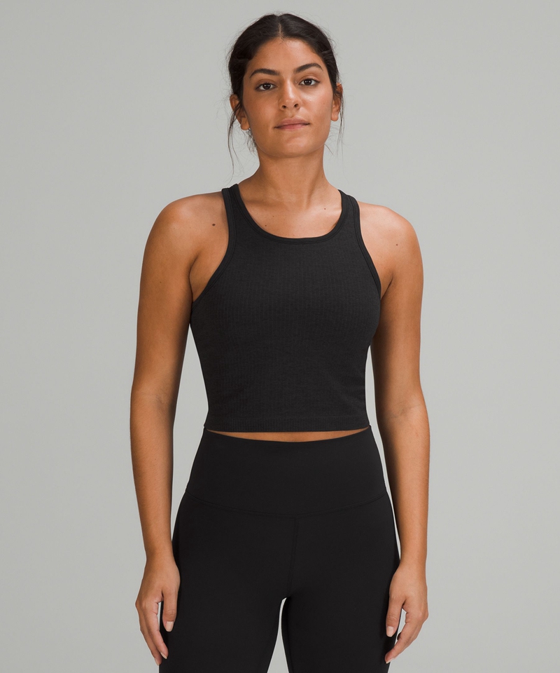 Lululemon Singlet Dame Svarte | 87692-NOPG