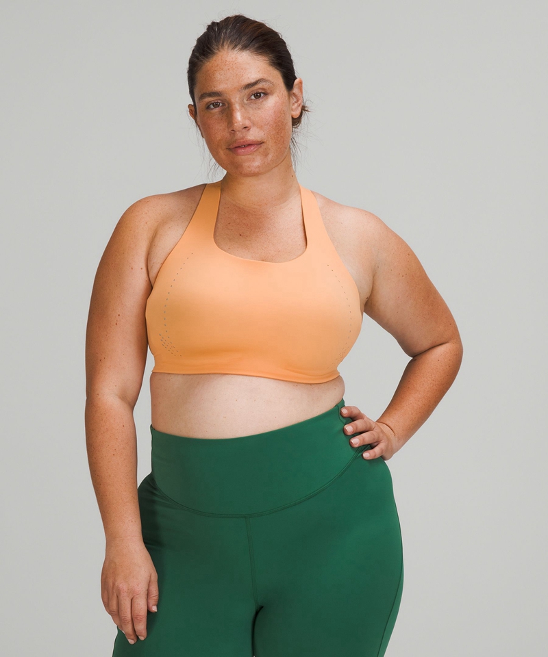 Lululemon Sports Bh Dame Aprikos | 56819-FWOC