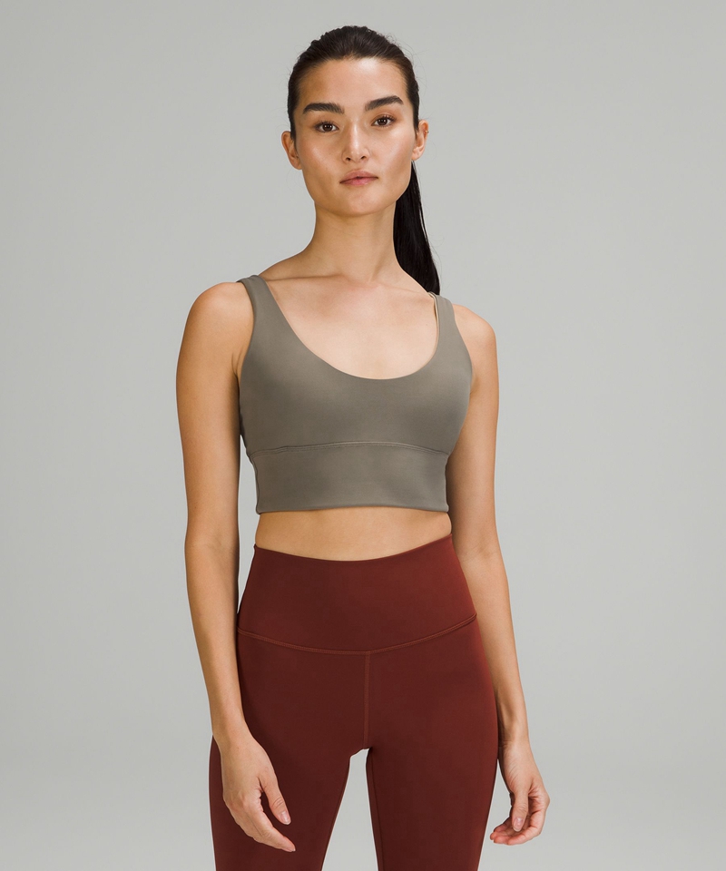 Lululemon Sports Bh Dame Beige | 01749-HWXG