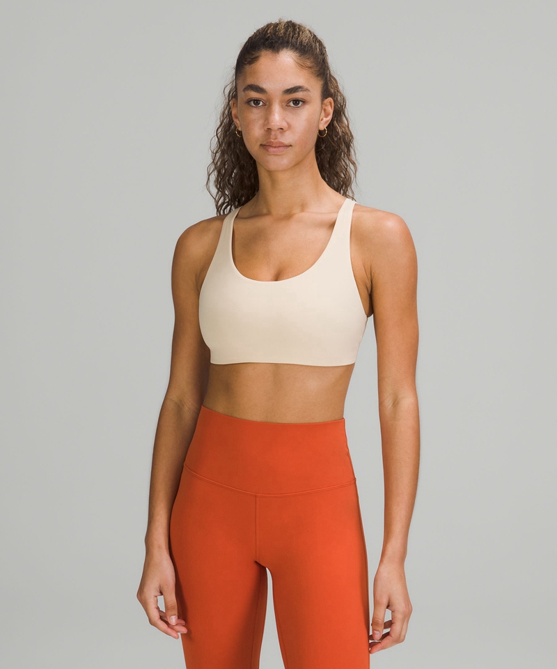 Lululemon Sports Bh Dame Beige | 63108-AGCH