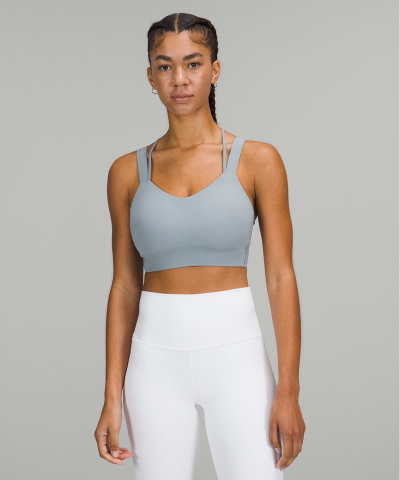 Lululemon Sports Bh Dame Blå | 23145-JWXK