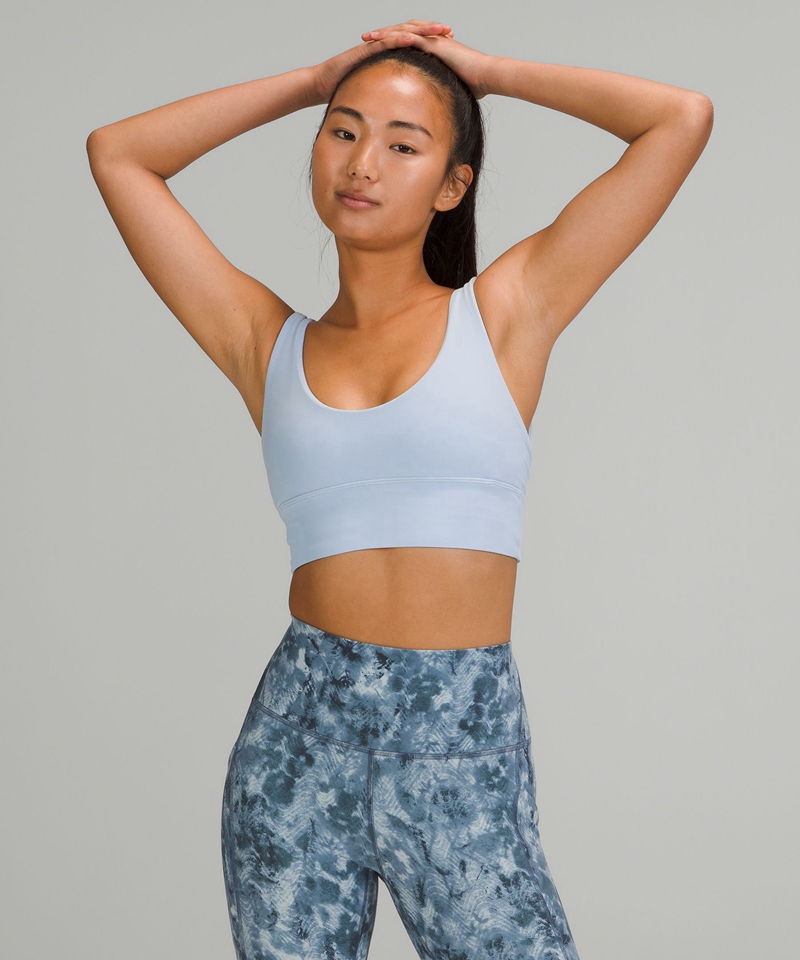 Lululemon Sports Bh Dame Blå | 40653-VZNA