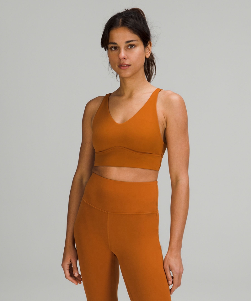 Lululemon Sports Bh Dame Brune | 37426-GYWH