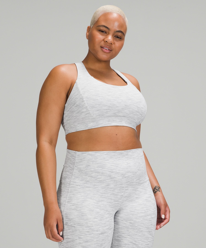 Lululemon Sports Bh Dame Grå | 04675-OSDY