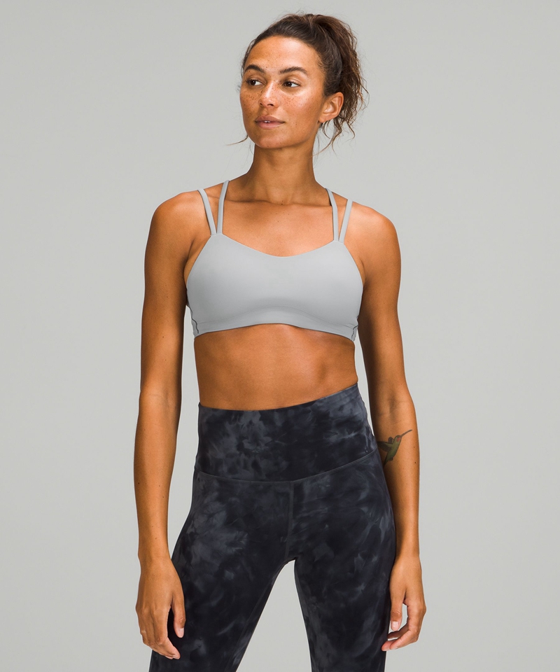 Lululemon Sports Bh Dame Grå | 42931-KYER