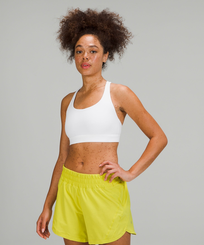 Lululemon Sports Bh Dame Hvite | 40915-LMVJ