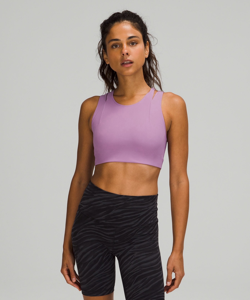 Lululemon Sports Bh Dame Lilla | 02567-HOBY